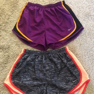 Two Pairs of Nike Shorts
